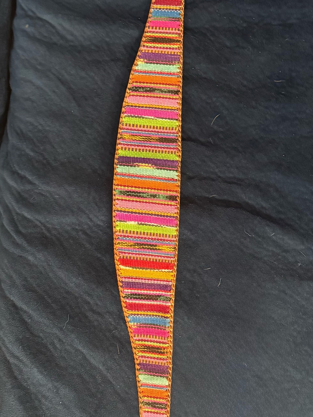 Handwoven Multicolor Stripe Women’s Belt Lands End